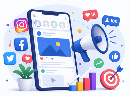 Social Media Marketing (SMO) Services